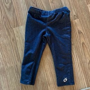 Calvin Klein denim leggings 3T